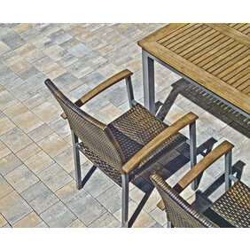 Zámková Dlažba PIAZZA 5cm sivá