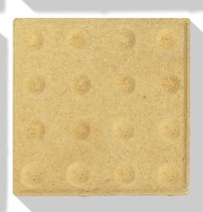 Zámková Dlažba pre nevidiacich 20x20x6cm žltá nopková