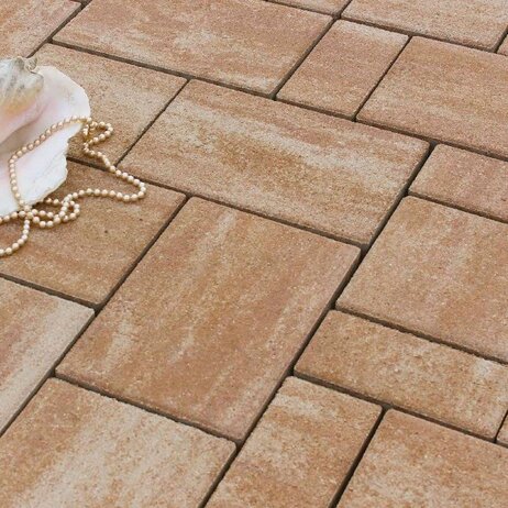 Zámkova Dlažba RETTANGO® kombi mušľová melírovaná