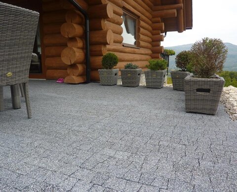 Zámková Dlažba SAN MARINO 6cm Bianco