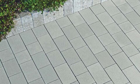 Zámková Dlažba SIGMA kombi 8cm sivá