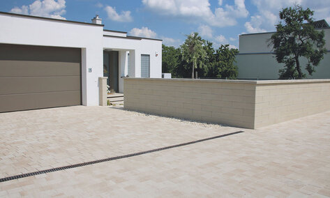 Zámková Dlažba SIGMA kombi 8cm vápenec tieňovaný