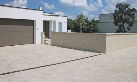 Zámková Dlažba SIGMA kombi 8cm vápenec tieňovaný