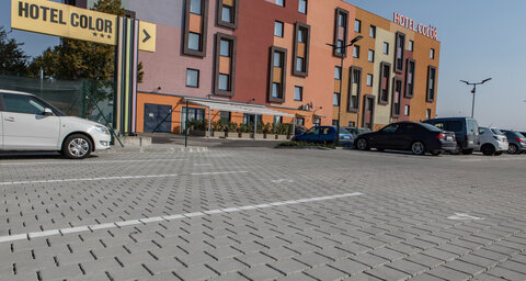 Zámková Dlažba SIKO® 20x20x8cm sivá