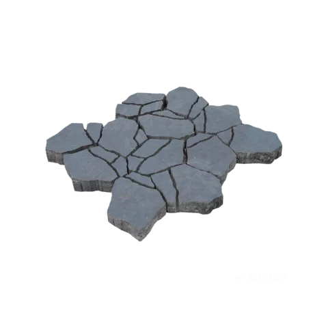 Zámková Dlažba STONE 8cm antracit