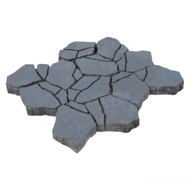 Zámková Dlažba STONE 8cm antracit