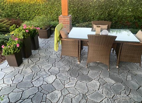 Zámková Dlažba STONE 8cm antracit