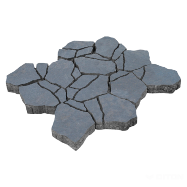 Zámková Dlažba STONE 8cm antracit