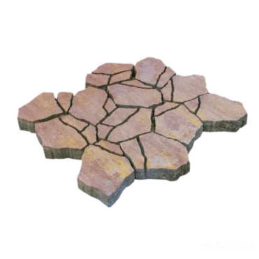 Zámková Dlažba STONE 8cm bronzero