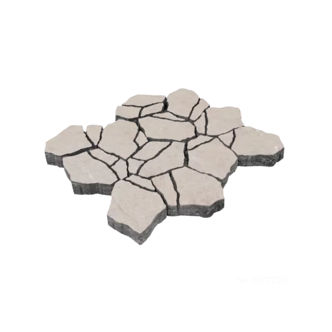 Zámková Dlažba STONE 8cm cremo