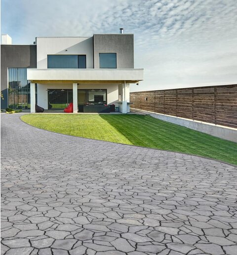 Zámková Dlažba STONE 8cm sivá