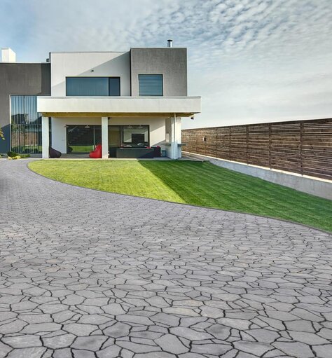 Zámková Dlažba STONE 8cm sivá