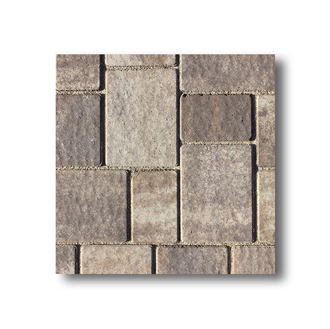 Zámková Dlažba Toscana® 6cm sivo-čierna melírovaná