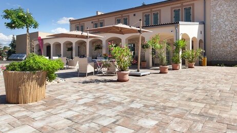 Zámková Dlažba VIA MONTANA 8cm melír Capua