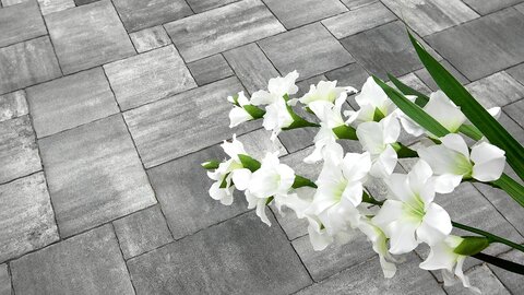 Zámková Dlažba VIA MONTANA 8cm melír Prato