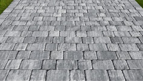 Zámková Dlažba VIA ROMA I. 16x16x8 cm melír Prato