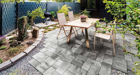 Zámková Dlažba VOLTANA sivo-grafitová